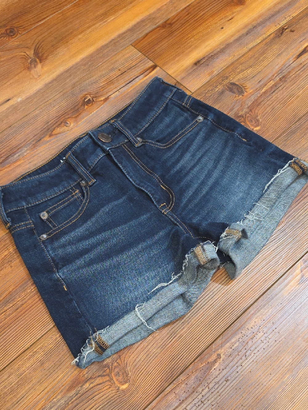 American Eagle Outfitters Dark Wash Jean Shorts
